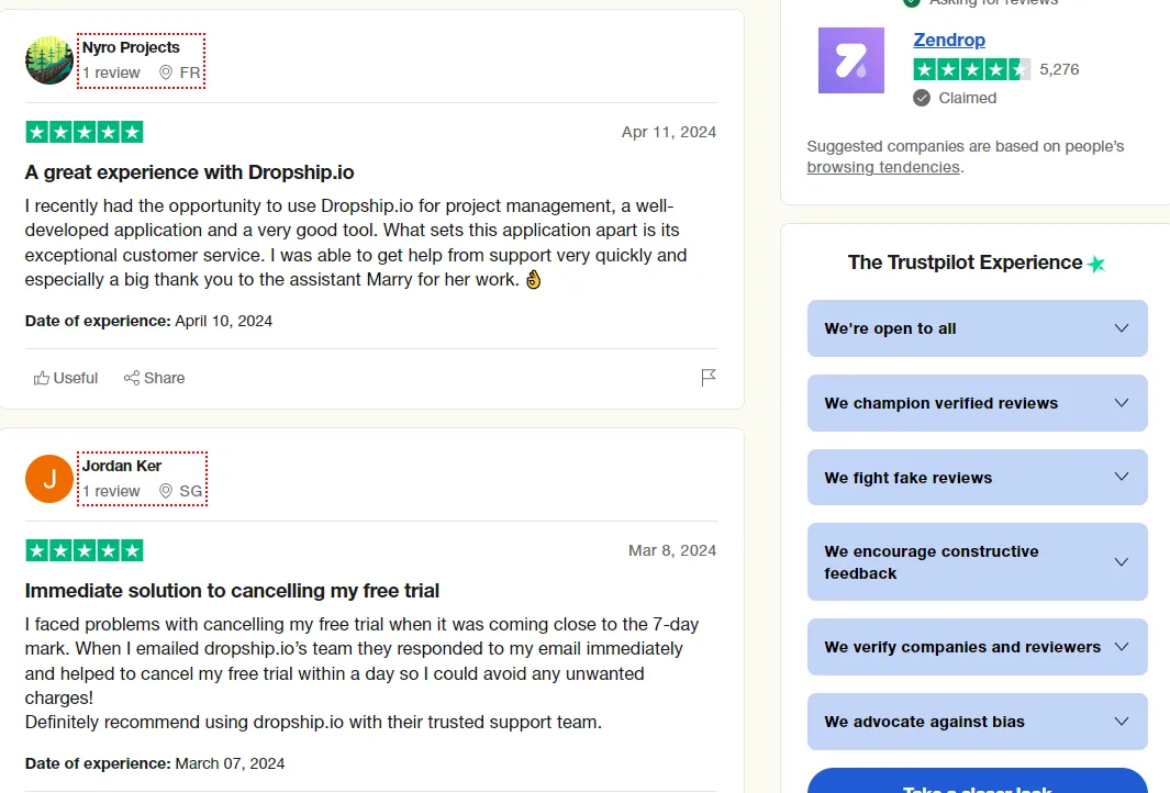 Dropship.IO - Customer reviews & feedback 